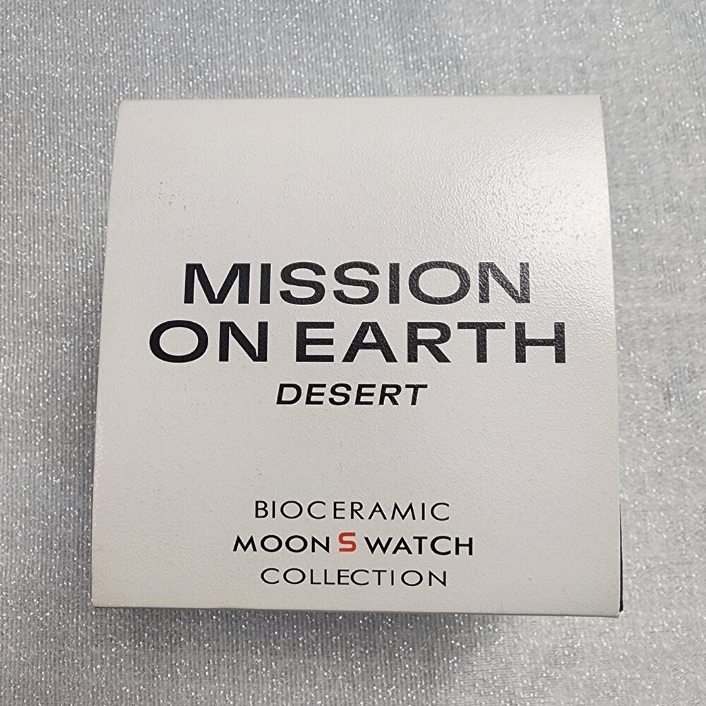 Swatch X Omega Bioceramic Moonswatch Mission On Earth - DESERT - Picture 6 of 6
